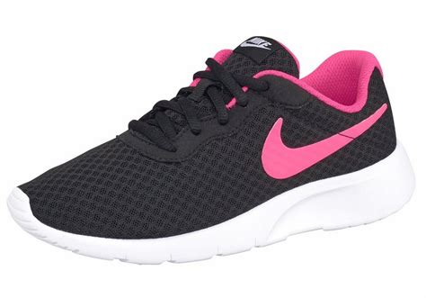 nike turnschuhe damen tanjun schwarz pink|nike tanjun damen schwarz.